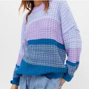 Urban Outfitters Women Oversized Chunky Outdoor Slouchy Grunge Sz Small Sweater